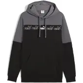 Puma Sweatshirt 'Around The Block' grijs / zwart