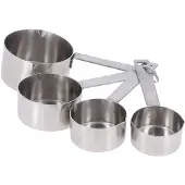 De Buyer maatset 60-250 ml 4-delig Roestvrij staal
