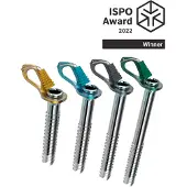 Blue Ice - Ijsschroeven - Aero Lite voor Unisex van Aluminium - Maat 19 cm - Grijs