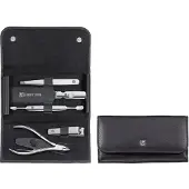 Zwilling Manicureset CLASSIC INOX, 3-delig, met nageltang, zwart,