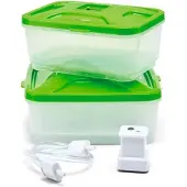 Tefal Vacuüm vershoudbakje VACUPACK XA258010, set van 2 stuks,