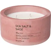 Blomus Geurkaars Fraga Sea Salt & Sage Withered Rose 25 uur
