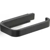 Zone Denmark WC rolhouder Rim Black