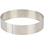 De Buyer Taartring 15,5 cm, rond, hoog, RVS,