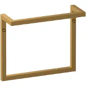 Brauer Handdoekbeugel model B 35 goud geborsteld