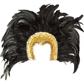 Coppens Hoofdtooi Go-go danseres goud | Maat One Size