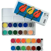 Royal Talens Talens aquarelverf set - dekkend - 24 kleuren