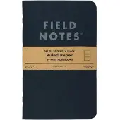 Field Notes Pitch Black Notebook FN-35 Dot-Graph 2-Pack, notitieboekjes