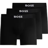 BOSS Boxershorts zwart / wit