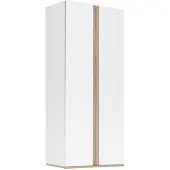 Gami Kledingkast Birger 100 cm 2 deuren - wit