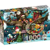Enjoy Puzzelfee kerst 1000 delen 1 St
