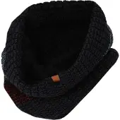 Sarlini Winter Colsjaal Navy Gestreept