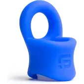 Sport Fucker - Baller - Cockring en Ballstretcher - Siliconen - Blauw