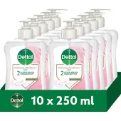 Dettol Handzeep Hypoallergenic 250ml - 10 stuks - Voordeelverpakking