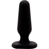 CHISA Black Mont - Beginners Butt Plug - 6.5 cm