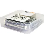Bofix vork-kroonbout rvs m6-45 compleet (10st)