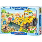 Castorland Bulldozer in action,Puzzle 20 Teile maxi