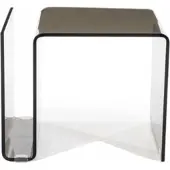 By-Boo Bijzettafel Side table Shadow - Brown
