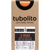 Tubolito S-Tubo-Road 700 mm Presta 60 mm Orange/Black || Maat: 18 - 32