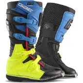 Gaerne GX-J Kids Zwart Blauw Geel Crosslaarzen Maat 37
