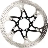 Elvedes Remschijf 160 Mm 6 Gaats Zilver/zwart Staal