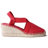 Toni pons Espadrilles Dames Ter Rood Linnen Size 39