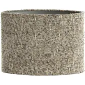 Light & Living Kap ovaal recht smal 38-17,5-28 cm OSIRE grijs-bruin