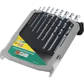 Wolfcraft - 9 delige Steenboorset - Hardmetaal - Ø 3–10 mm - Steenboor Set - 7111000