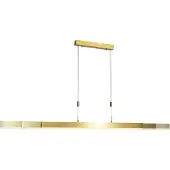 QAZQA Verstelbare hanglamp goud incl. LED - Lamba