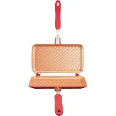 Huismerk Tosti-ijzer Red Copper Flipwich DUO Rood