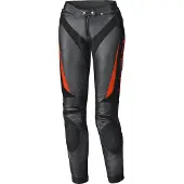 Held Lane II Dames Zwart Rood Leren Motorbroek Maat 42