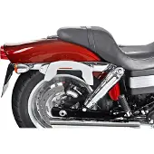 Hepco & becker C-Bow zadeltashouder HARLEY DYNA FAT BOB 08- zilver