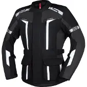 IXS Evans-ST 2.0 Waterdichte Touring Zwart Grijs Wit Textiele Motorjas Maat M