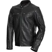 John Doe Leren Jas Storm Zwart Maat XL