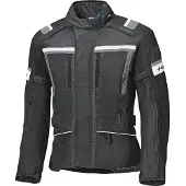 Held Tourino Top, waterdichte motorfietsjas, textiel, zwart/grijs, lange model, maat M