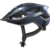 ABUS Fietshelm ADURO 3.0 LED midnight blue S - 51-55 cm - blauw - Geschikt voor gebruik op elektrische fietsen - stadsfietsen - 295 g