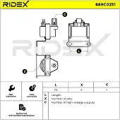 RIDEX 689C0251 Bobine
