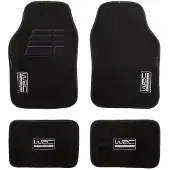 Wrc Universele Automatten - Set van 4 - Anti-slip - Zwart