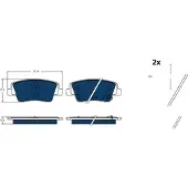 TRW Remblokset GDB2497BTE