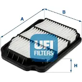 Ufi 30.676.00 Luchtfilter