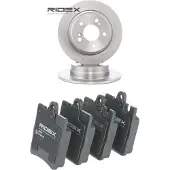 RIDEX 3405B2210 Remschijven en blokken