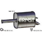 ERNST 646123 Einddemper