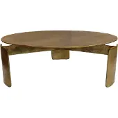 Starfurn Salontafel Darwin | 90 cm (Goud, 90x90x28 diameter: 90cm)