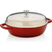 kela Stoofpan Calido Met Deksel Rood 28 cm