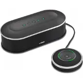 Yamaha YVC-1000 USB UC Microfoon en Luidspreker Systeem, Conferentieapparaten, Zwart