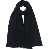 Juleeze Wintersjaal Dames 70x190 cm Zwart Synthetisch Wintershawl