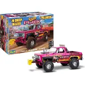Wittmax 14532 1978 Chevy Blazer Pulldozer Auto (bouwpakket) 1:24