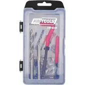 AWTOOLS Set voor het repareren van schroefdraad, M8x1.25, 30 stuks.