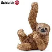 Schleich Wild Life Luiaard. 4x6 cm. 3+.