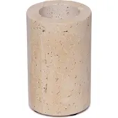 Mooisa - Travertine waxinelichthouder L Ø6x10cm